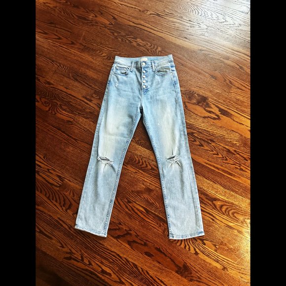 Mother The Pixie Tomcat Ankle Jeans (Nature of the Game) 27 - Picture 4 of 9